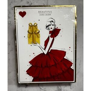 Estee Lauder x Megan Hess "Beautiful" 3-Pc Romantic Destination Gift Set - NIB